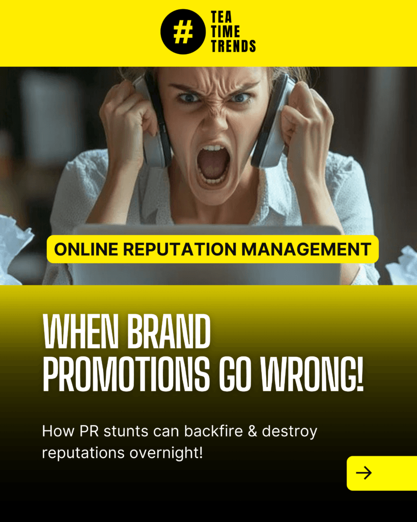 Brand Promotions Gone Wrong: How Online Reputation Management Can Save Your Business