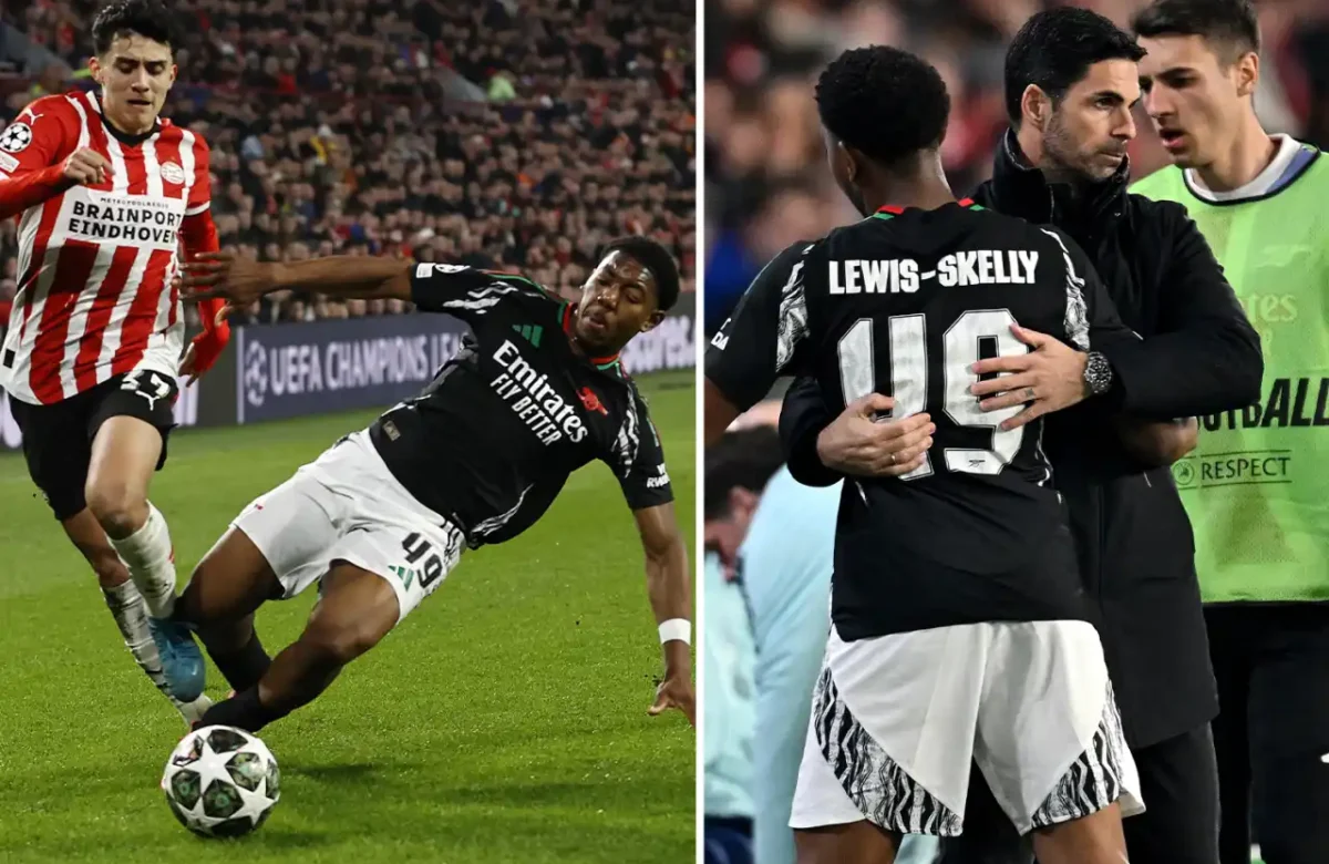 PSV vs Arsenal: Champions League Showdown Ends in 3-0 Victory for the Gunners