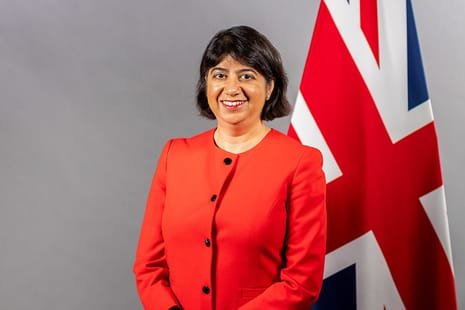 UK Electronic Travel Authorization application process for European travelers., Seema Malhotra MP was appointed Parliamentary Under Secretary of State (Minister for Equalities) in the Department for Education on 8 October, in addition to her current role as a Parliamentary Under Secretary of State in the Home Office.