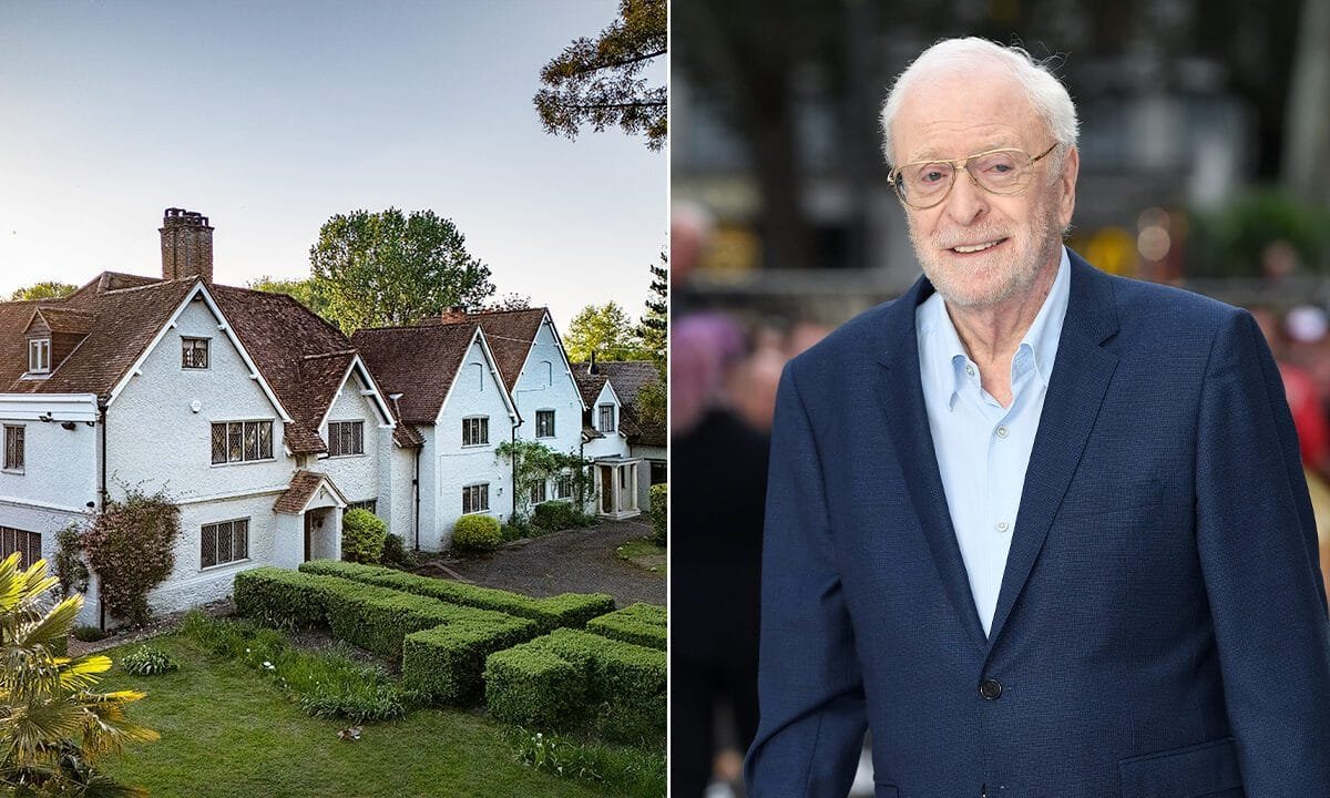 Legendary actor Michael Caine’s former English estate hits the market for $13.4M with luxury features