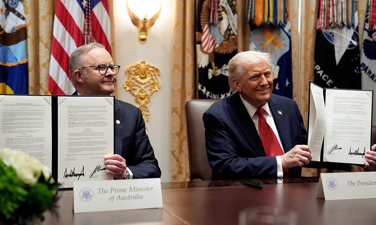 China responds to US-Australia rare earths deal