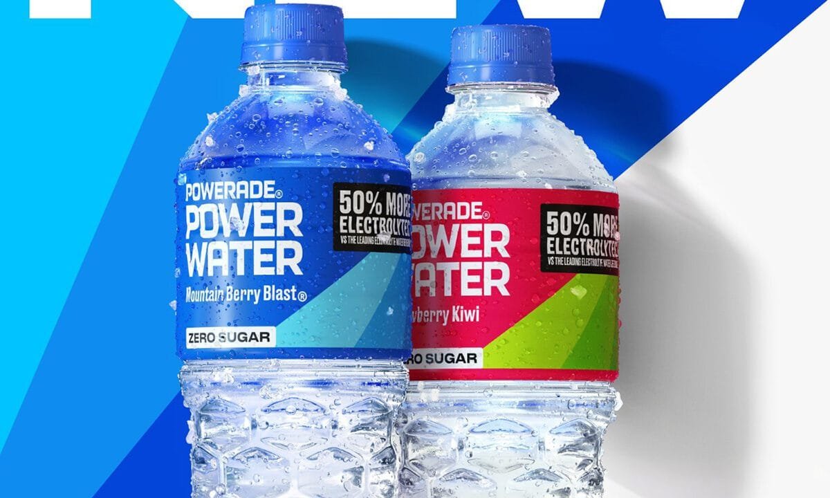 Powerade enters new market with electrolyte-enhanced Power Water launch