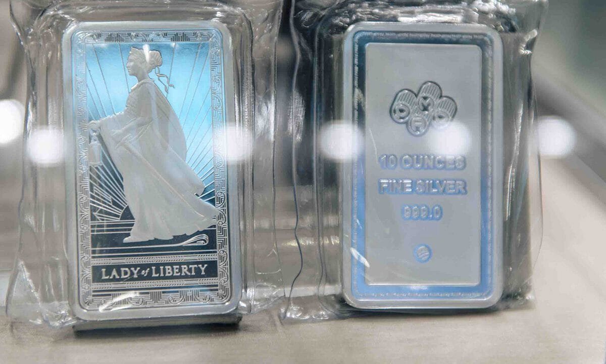 Silver surpasses $50 an ounce for first time amid geopolitical, economic uncertainty