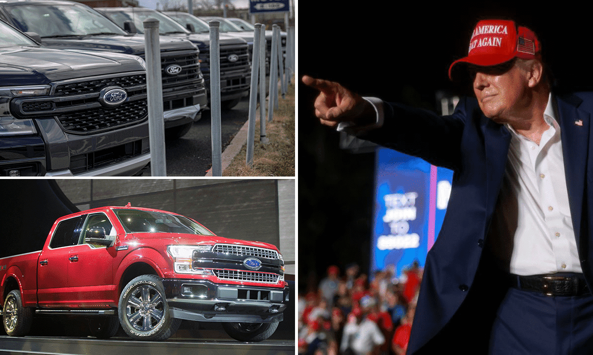 Trump calls Ford F-150 a ‘hot truck’ in enthusiastic presidential endorsement of top-selling American vehicle