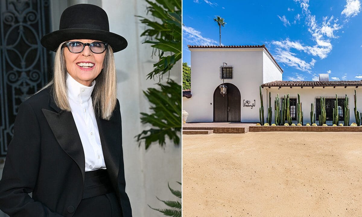 Diane Keaton’s former Beverly Hills home listed for $25M following her death