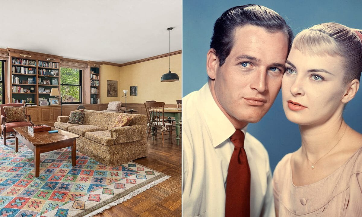 Paul Newman and Joanne Woodward’s New York apartment hits market for first time in 40 years for $1.69M