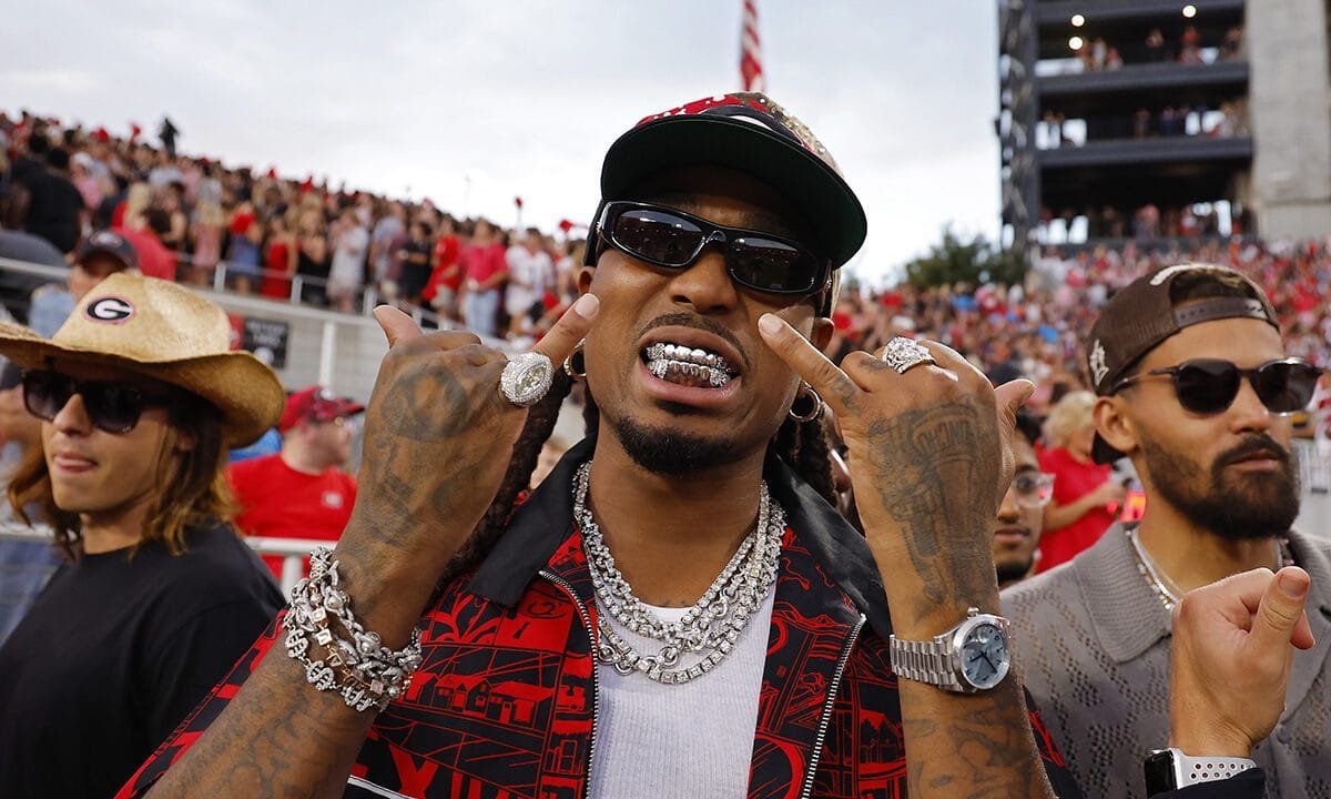 Hip-hop star Quavo kicks off Lids multi-year partnership with new Georgia Bulldogs collection