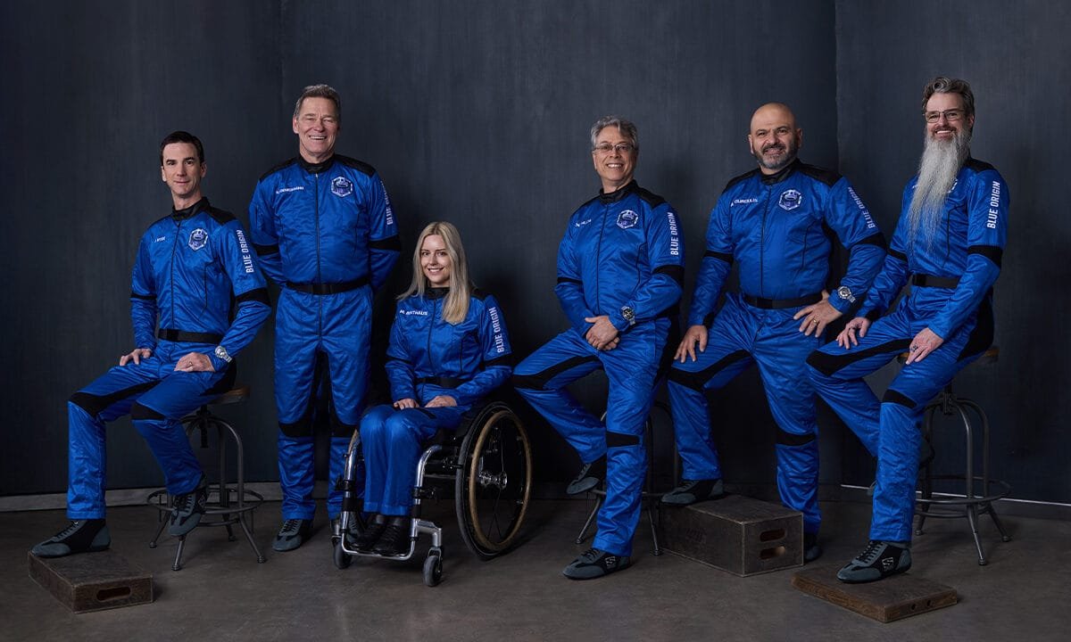 Blue Origin eyes landmark launch as wheelchair user joins New Shepard crew