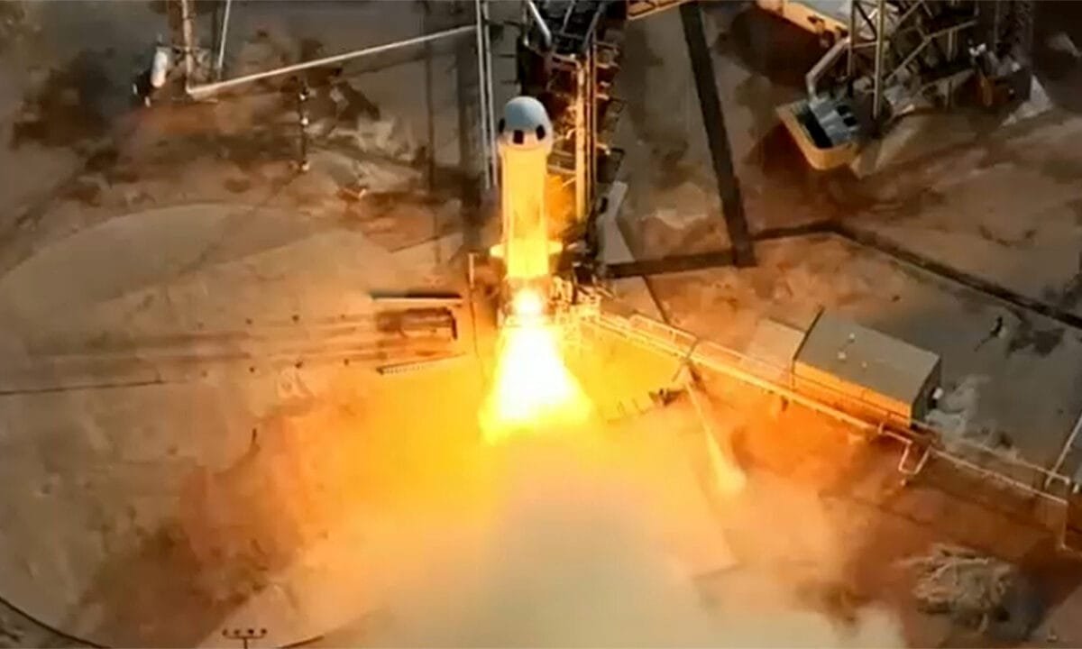 Blue Origin launches 38th New Shepard flight into space