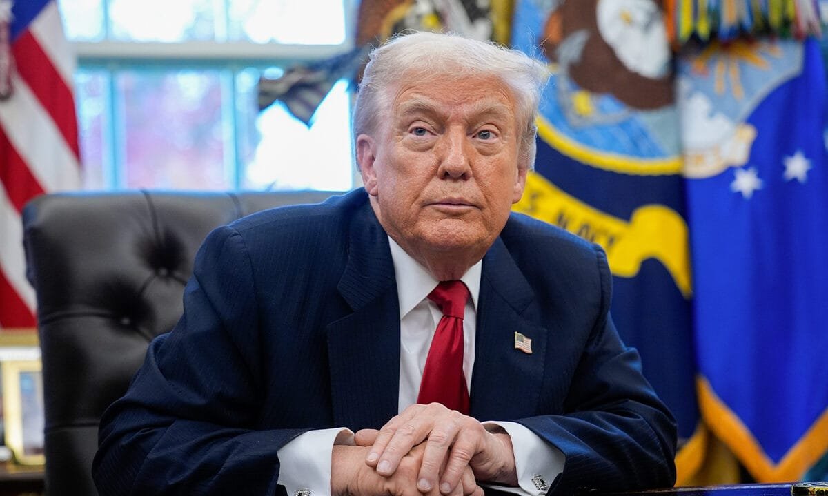 Trump signs order to block defense companies from buying back stock until arms production improves