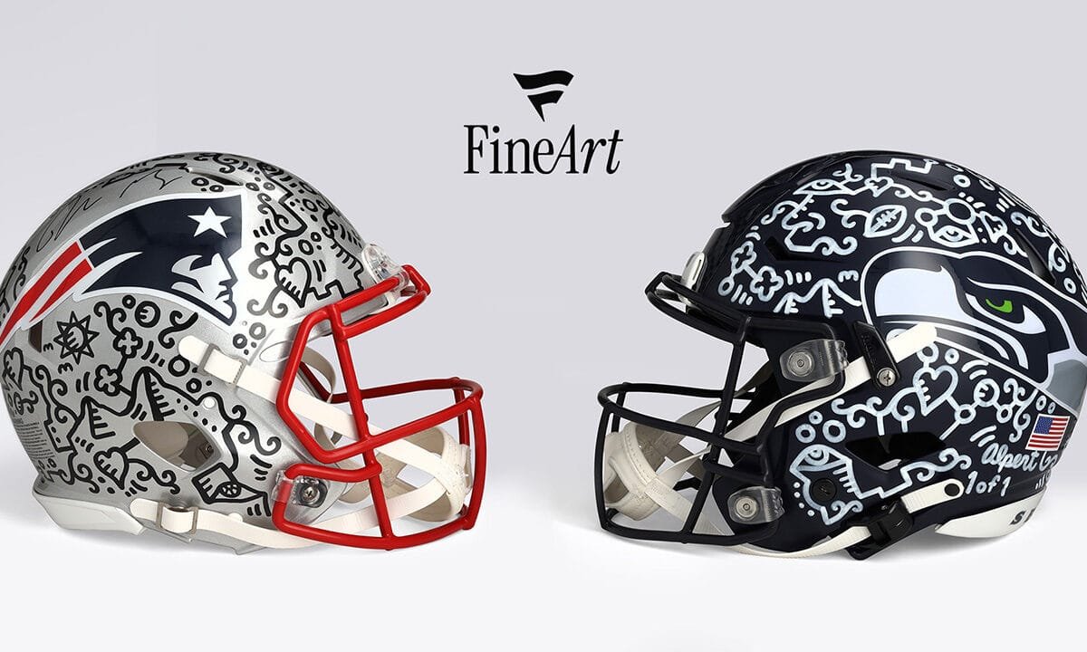 Artists transform Super Bowl LX uniforms into hand-painted masterpieces for Fanatics Fine Art launch