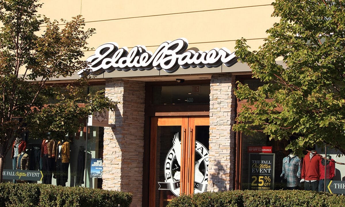 Eddie Bauer retail operator files for bankruptcy, begins liquidation sales