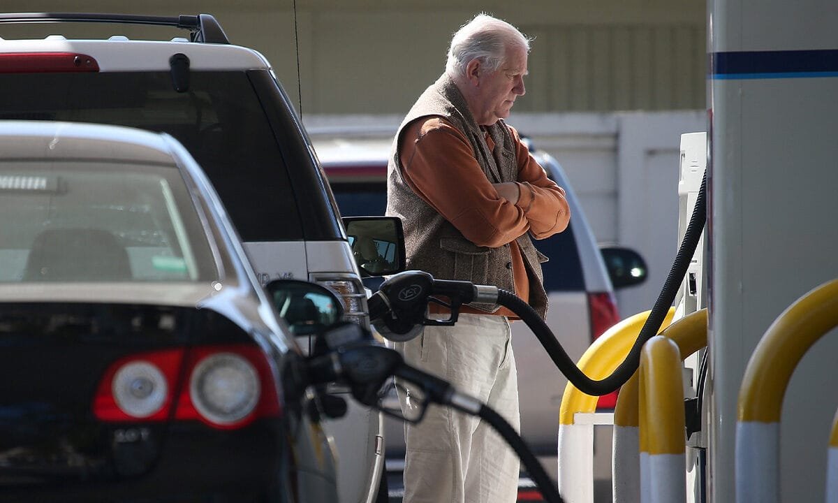 Gas prices fall in January, giving Americans a break at the pump