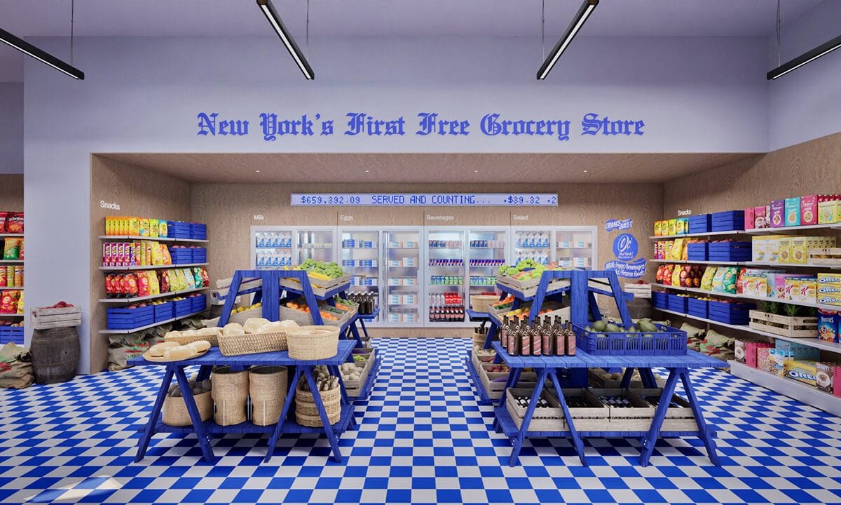 Betting company Polymarket opens NYC’s first free grocery store in downtown Manhattan