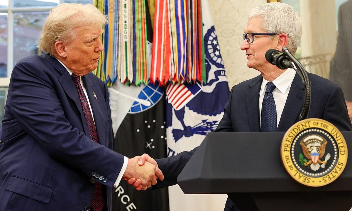 Apple CEO Tim Cook doubles down on policy over politics while aligning with Trump’s manufacturing push