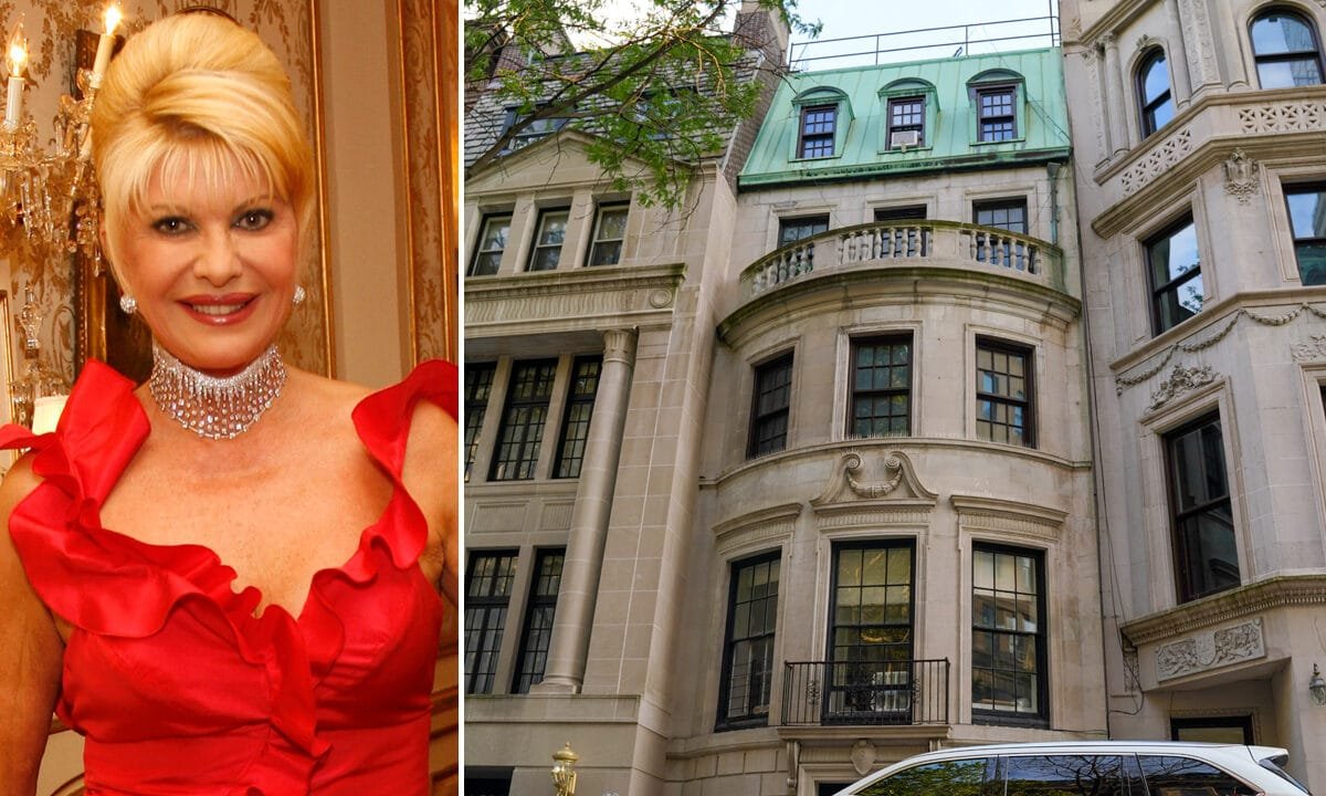 Ivana Trump’s Manhattan townhouse sells for $14M after $12.5M price cut