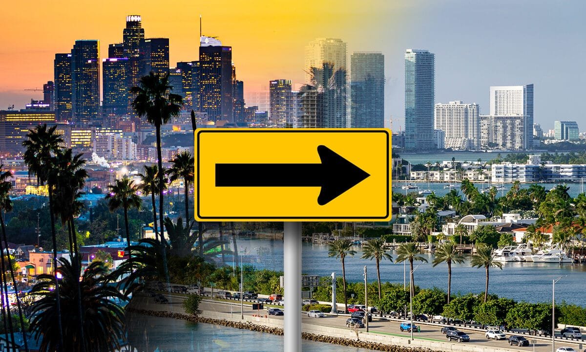 Billionaires and businesses fuel growing exodus from blue states