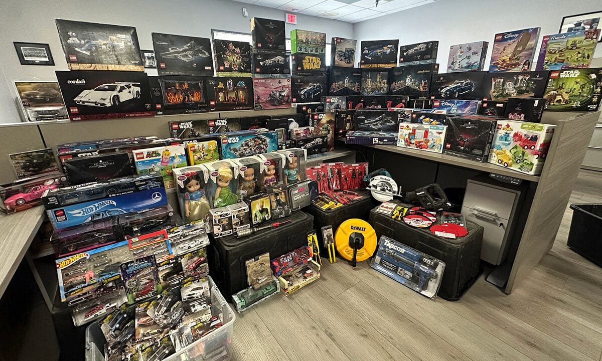 California police bust toy theft ring, recover $10K in stolen LEGO sets