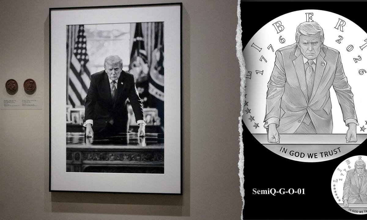 Gold Trump coin moves forward after Treasury invokes rare authority