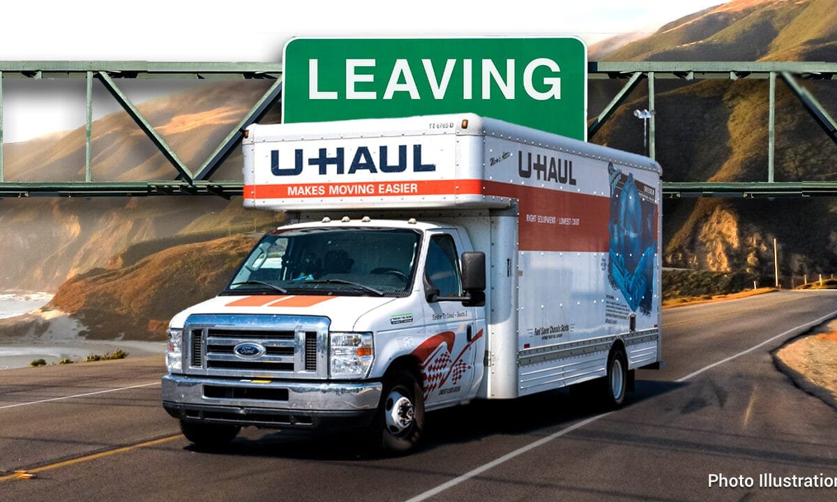 Californians flee high costs – and many come out ahead financially, study finds