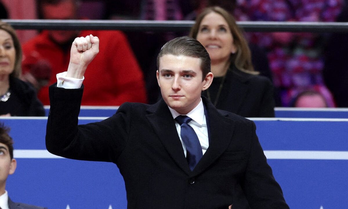 Barron Trump’s beverage brand unveils first flavors ahead of launch