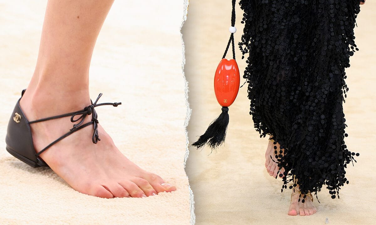 Chanel unveils sandal that only covers heel, sparking mixed reactions