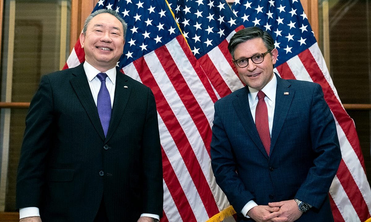 Taiwan’s top US diplomat says talks with Washington ongoing as arms deal looms