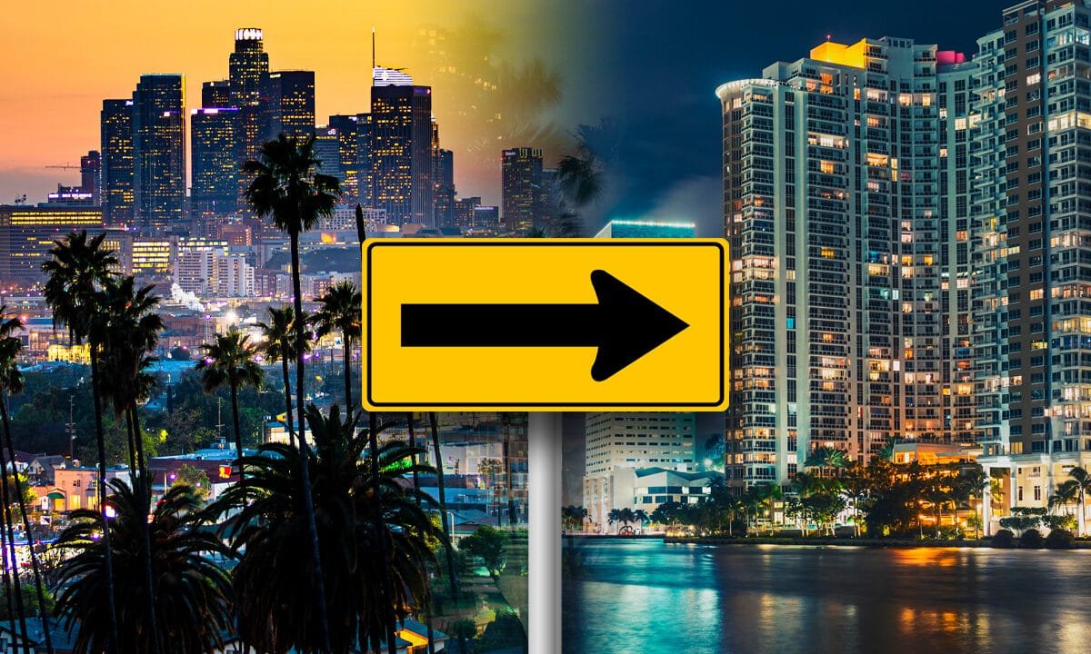 Fleeing for their futures, a California exodus unleashes a Florida ‘gold rush’