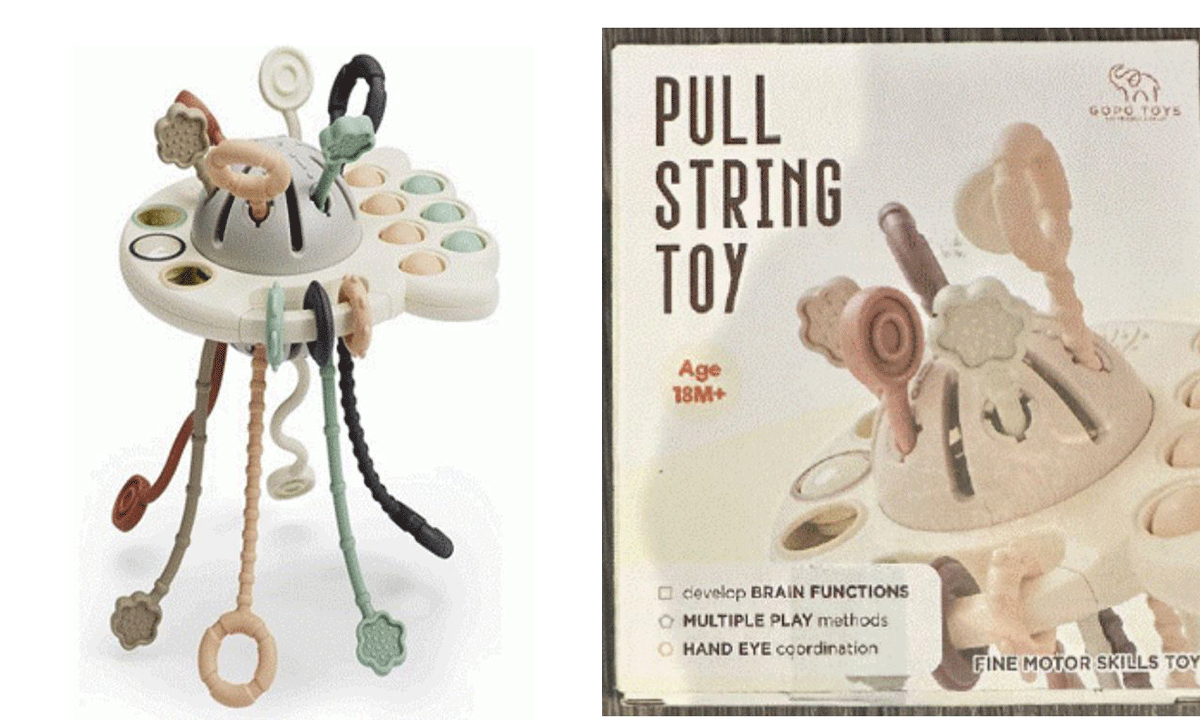 Popular teething toy sold on Amazon for years recalled over choking hazard for children