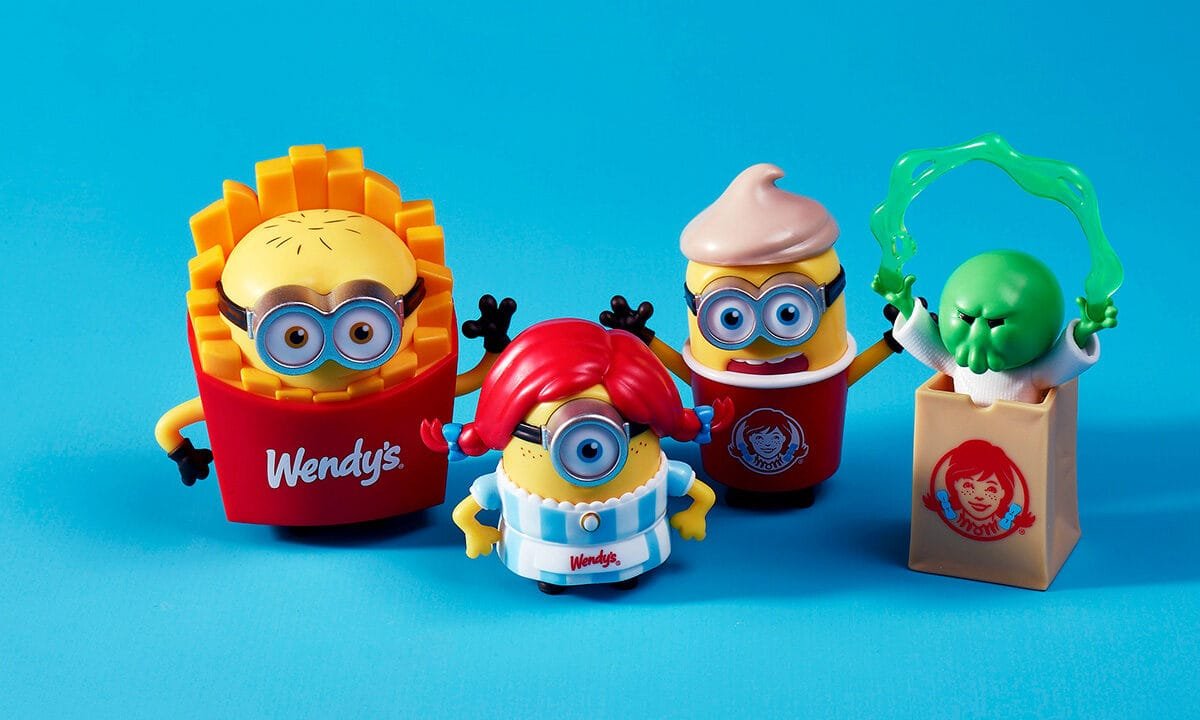 Wendy’s launches Minions & Monsters meal with exclusive collectible toys and a new Banana Frosty Swirl